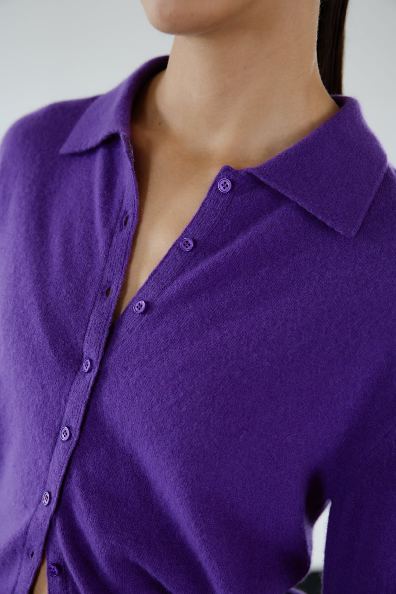 Roomk - Korean Women Fashion - #shopsmall - Collar Cardigan - 9