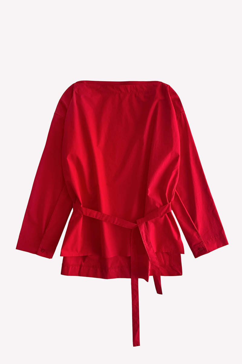 Roomk - Korean Women Fashion - #shopsmall - Lip Blouse - 2
