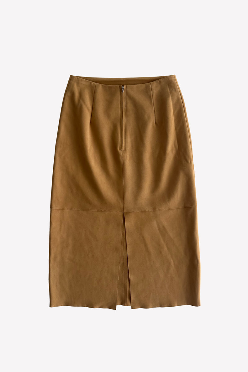 Roomk - Korean Women Fashion - #thelittlethings - Suede Skirt - 2