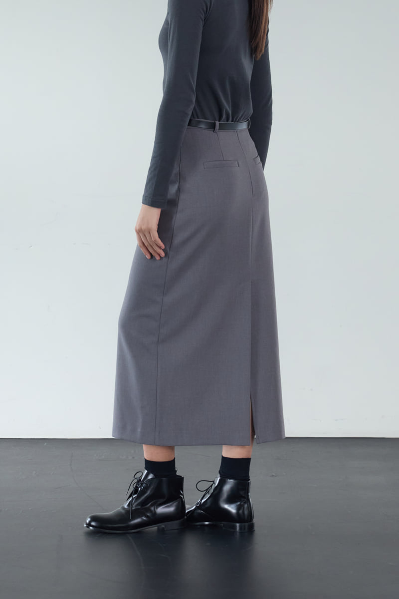 Roomk - Korean Women Fashion - #womensfashion - Maxi Skirt - 7