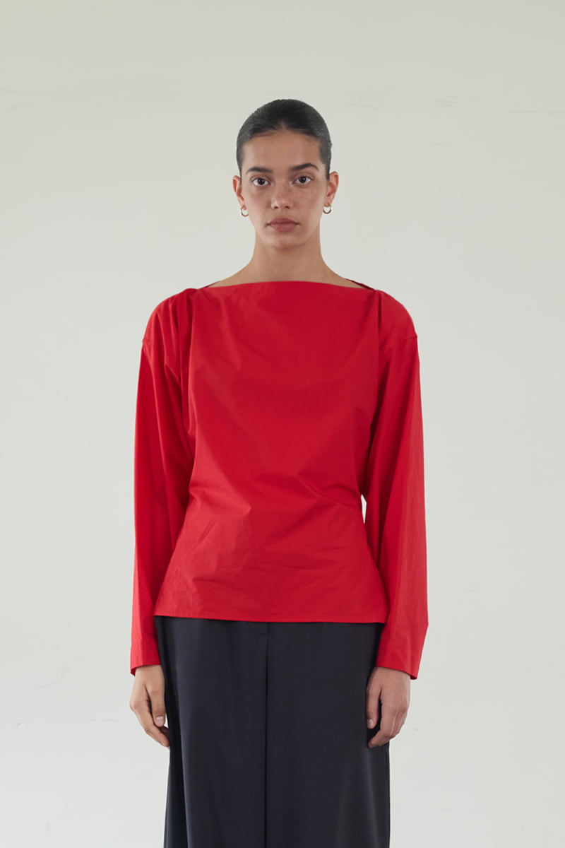 Roomk - Korean Women Fashion - #womensfashion - Lip Blouse - 8