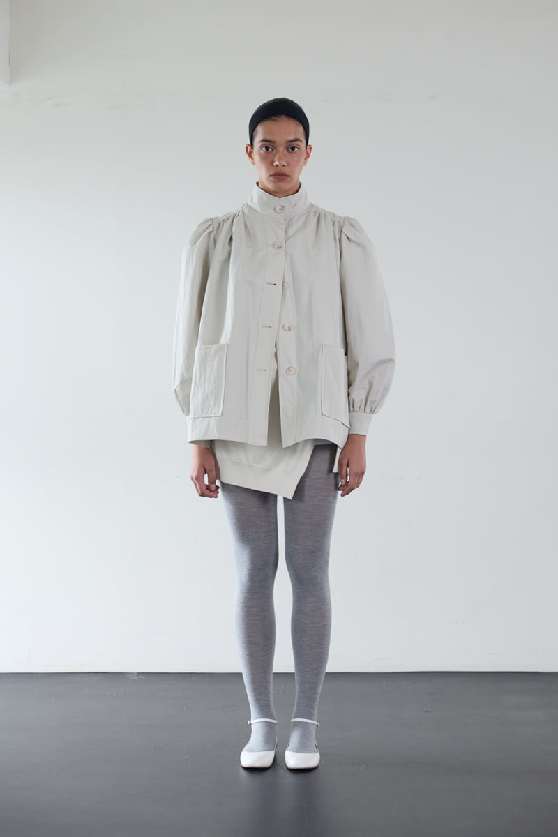 Roomk - Korean Women Fashion - #womensfashion - Shirring Jacket - 10
