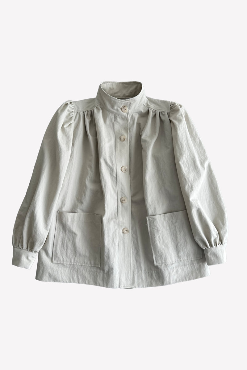 Roomk - Korean Women Fashion - #womensfashion - Shirring Jacket - 2