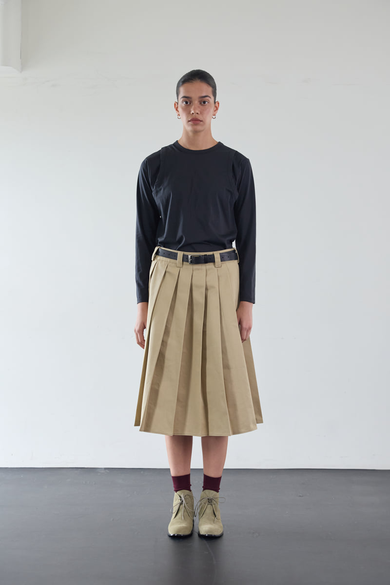 Roomk - Korean Women Fashion - #womensfashion - Pleated Skirt - 7