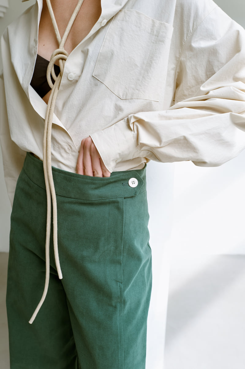 Roomk - Korean Women Fashion - #momslook - Bijoux Pants - 4