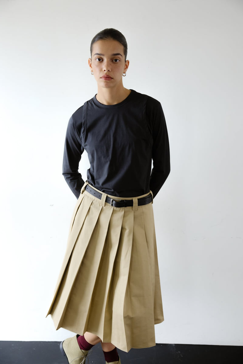 Roomk - Korean Women Fashion - #womensfashion - Double Tee