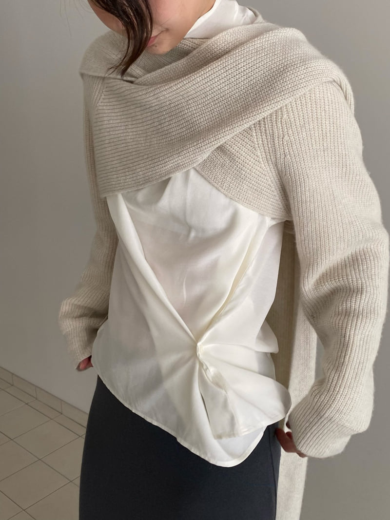 Roomk - Korean Women Fashion - #womensfashion - Bolero Muffler - 9