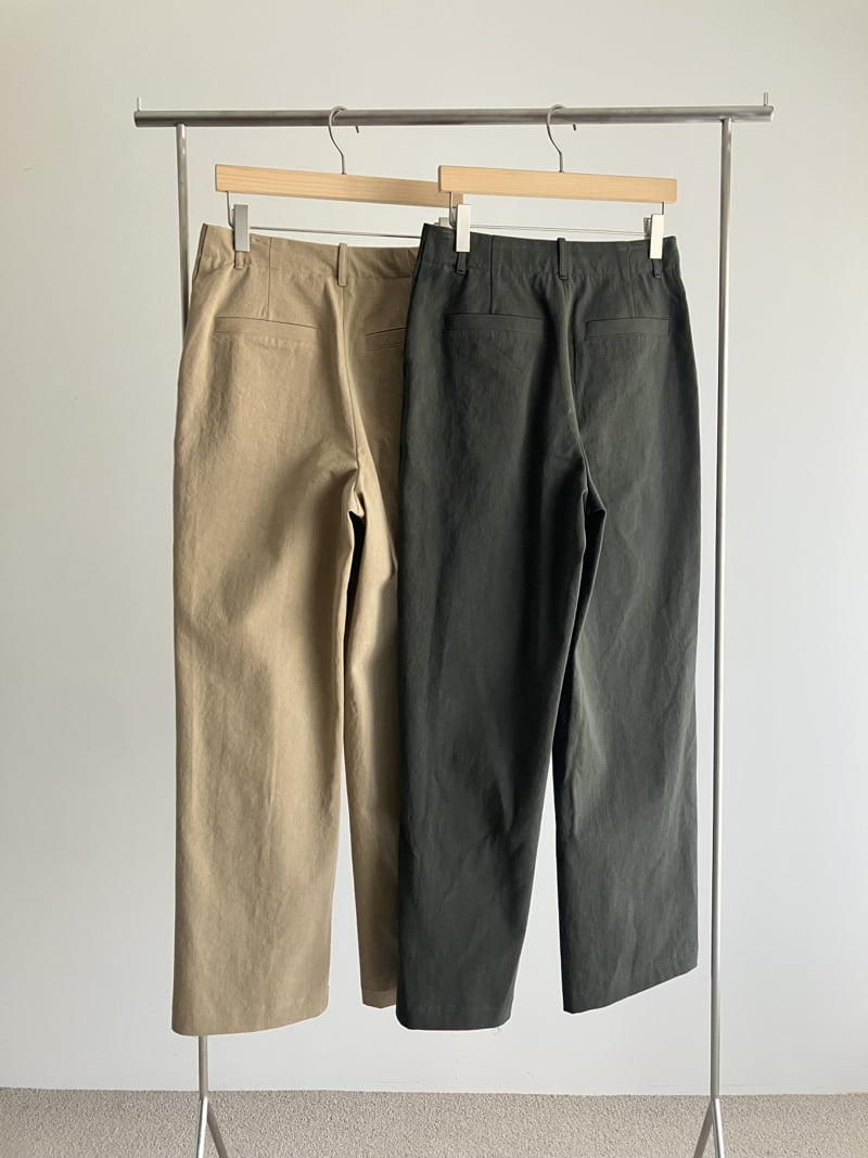 Roomk - Korean Women Fashion - #womensfashion - Cotton Pants - 6