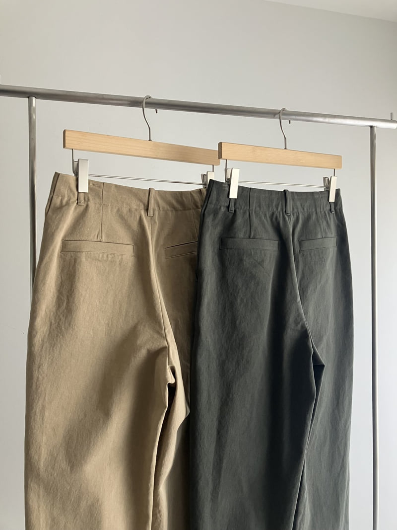 Roomk - Korean Women Fashion - #womensfashion - Cotton Pants - 8