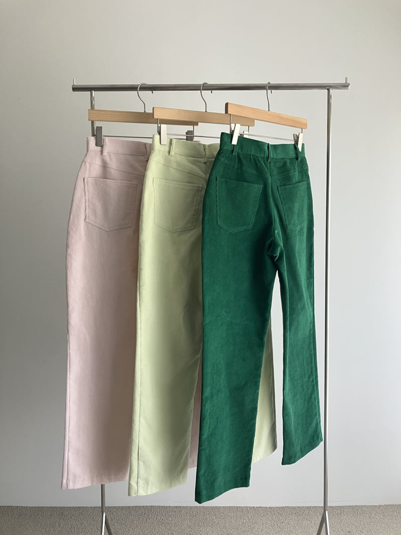 Roomk - Korean Women Fashion - #womensfashion - Corduroy Pants - 3