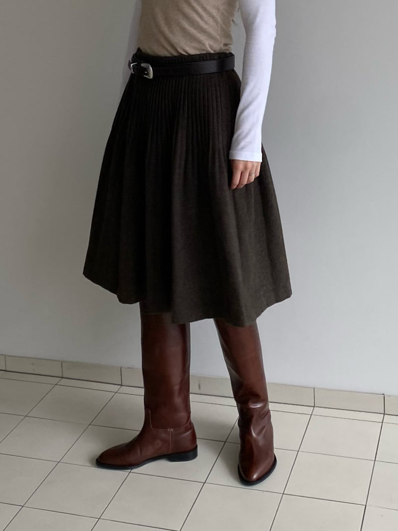 Roomk - Korean Women Fashion - #womensfashion - Pleated Skirt - 2