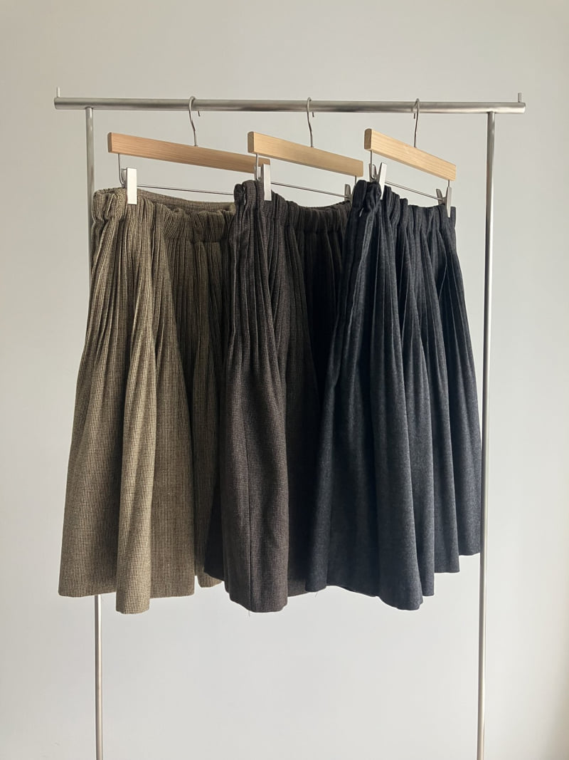 Roomk - Korean Women Fashion - #womensfashion - Pleated Skirt - 8