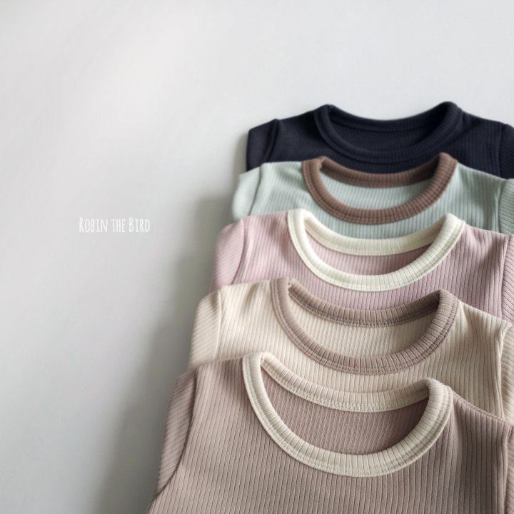Saerobin - Korean Baby Fashion - #babyboutique - Ribbed Easywear - 10