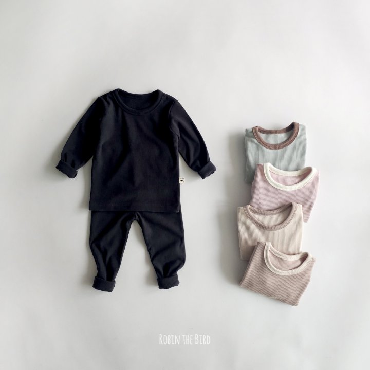 Saerobin - Korean Baby Fashion - #babyboutique - Ribbed Easywear - 9