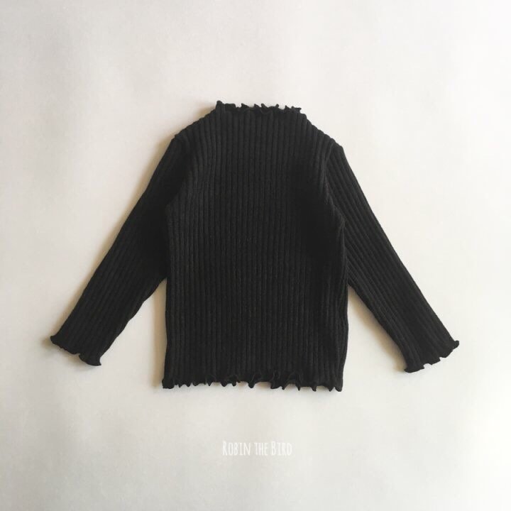 Saerobin - Korean Baby Fashion - #babyboutique - Fleece Ribbed Wave Tee - 5