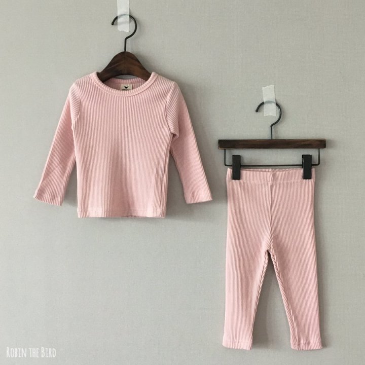 Saerobin - Korean Baby Fashion - #babyboutique - Ribbed Easywear - 10