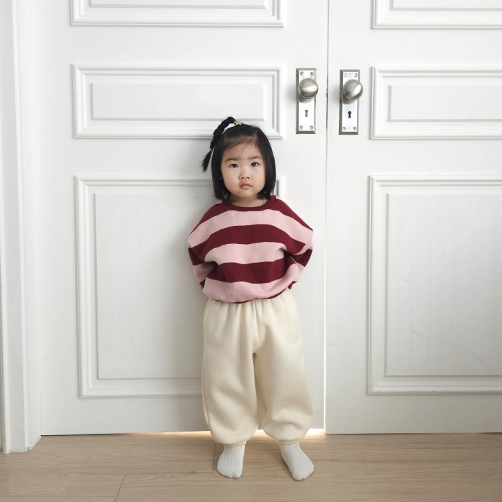 Saerobin - Korean Baby Fashion - #babyboutiqueclothing - Fleece Jogger Pants - 8