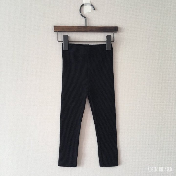 Saerobin - Korean Baby Fashion - #babyboutiqueclothing - Ribbed Leggings - 10