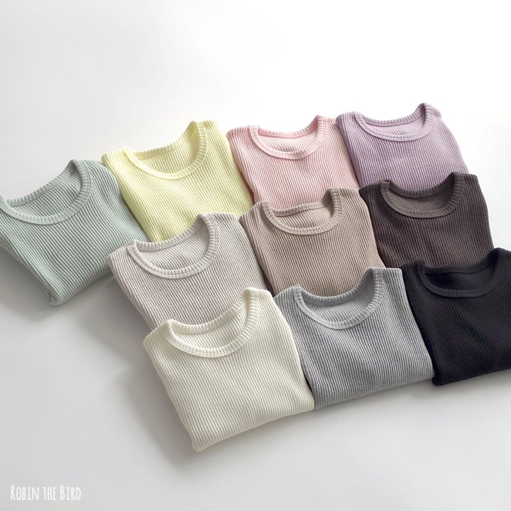 Saerobin - Korean Baby Fashion - #babyclothing - Ribbed Easywear - 12