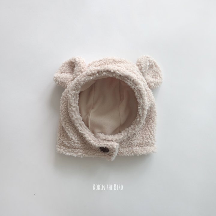 Saerobin - Korean Baby Fashion - #babygirlfashion - Teddy Hood Warmer - 3