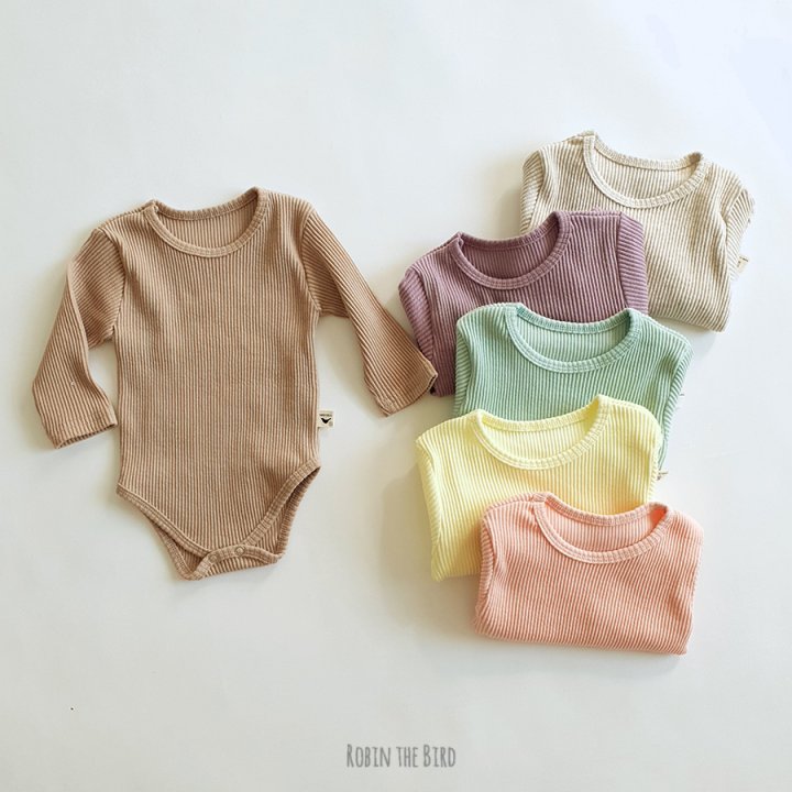 Saerobin - Korean Baby Fashion - #babygirlfashion - Ribbed Bodysuit Bottom