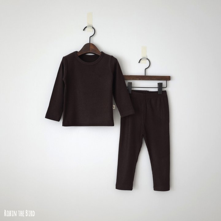 Saerobin - Korean Baby Fashion - #babylifestyle - Soft Fleece Ribbed Easywear - 5