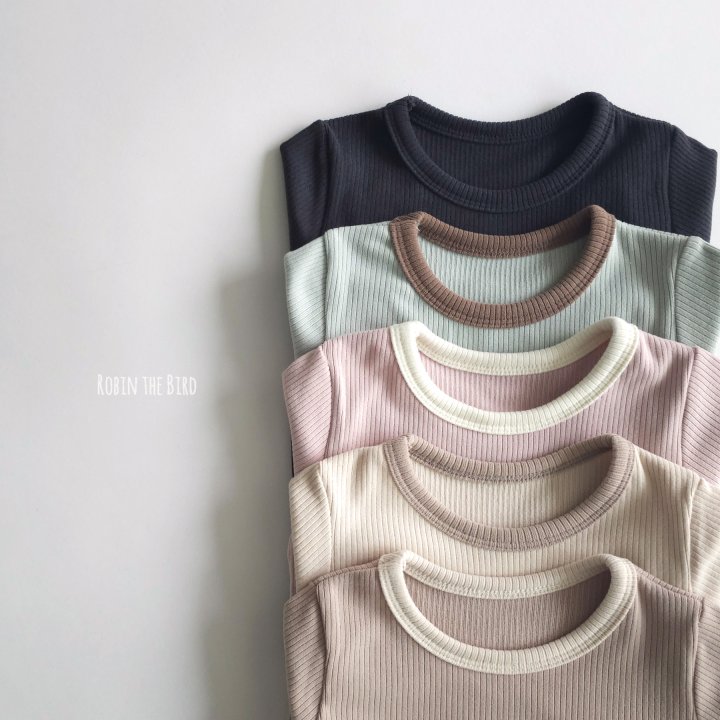 Saerobin - Korean Baby Fashion - #babylifestyle - Ribbed Easywear