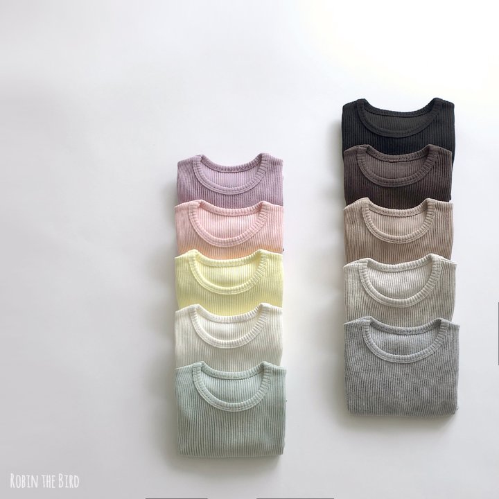 Saerobin - Korean Baby Fashion - #babylifestyle - Ribbed Easywear