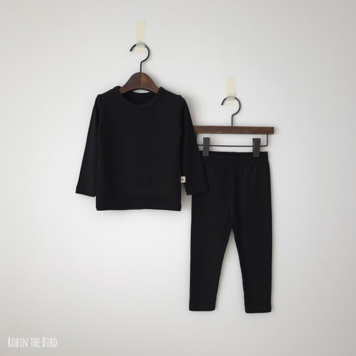 Saerobin - Korean Baby Fashion - #babyoninstagram - Soft Fleece Ribbed Easywear - 6