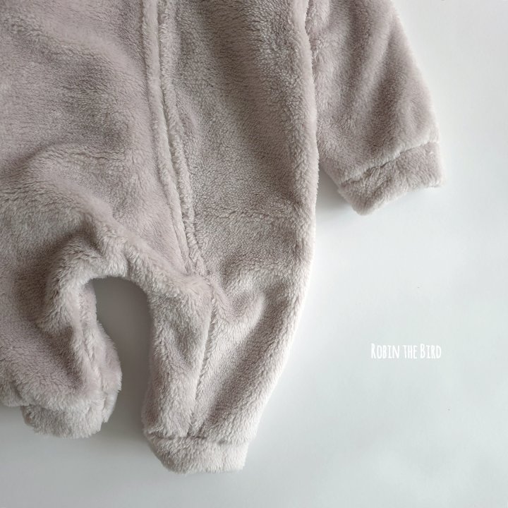 Saerobin - Korean Baby Fashion - #babylifestyle - Fleece Teddy Jumpsuit - 4
