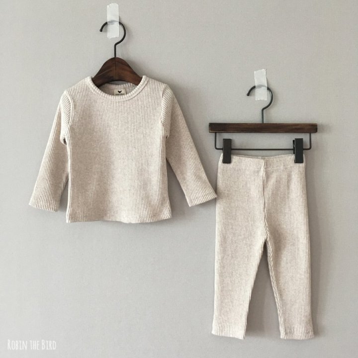 Saerobin - Korean Baby Fashion - #babyoninstagram - Ribbed Easywear - 2