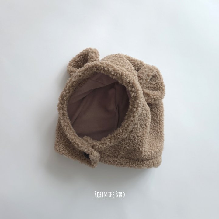 Saerobin - Korean Baby Fashion - #babyootd - Teddy Hood Warmer - 6