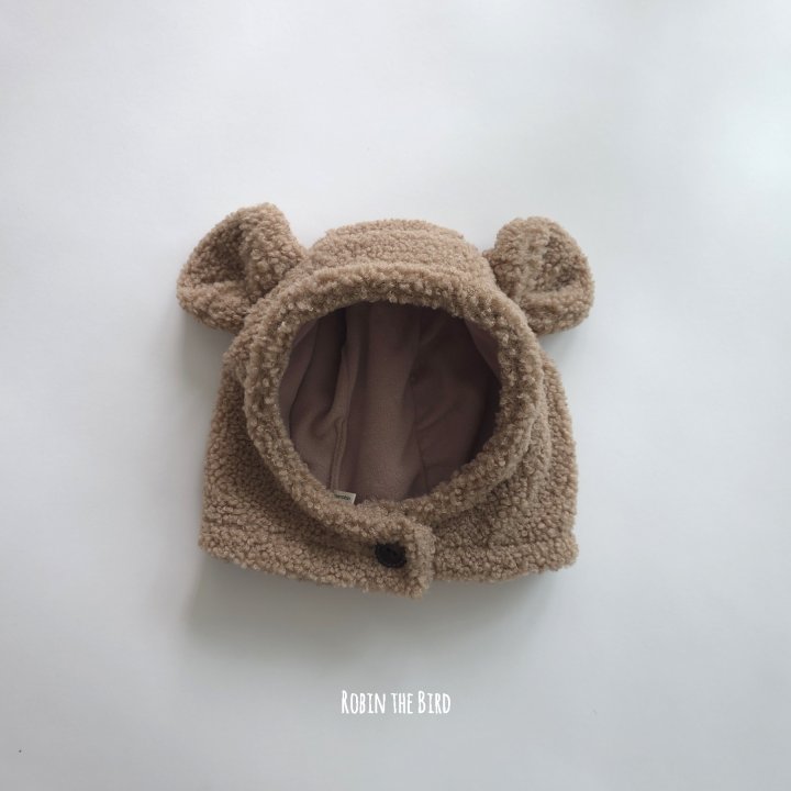 Saerobin - Korean Baby Fashion - #babyoutfit - Teddy Hood Warmer - 7