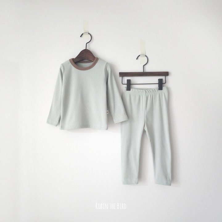 Saerobin - Korean Baby Fashion - #babyoutfit - Ribbed Easywear - 5