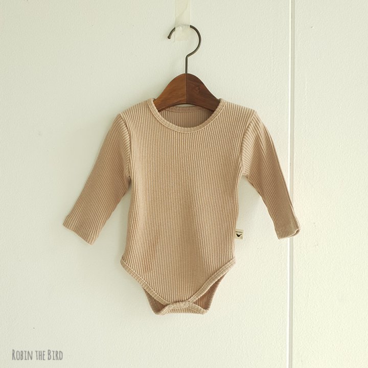 Saerobin - Korean Baby Fashion - #babyoutfit - Ribbed Bodysuit Bottom - 5