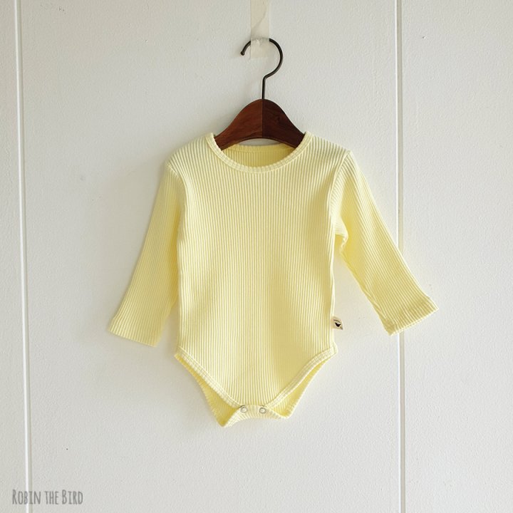 Saerobin - Korean Baby Fashion - #babyoutfit - Ribbed Bodysuit Bottom - 6