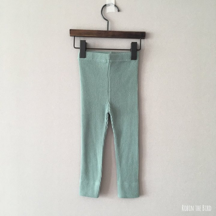 Saerobin - Korean Baby Fashion - #babyoutfit - Ribbed Leggings - 3