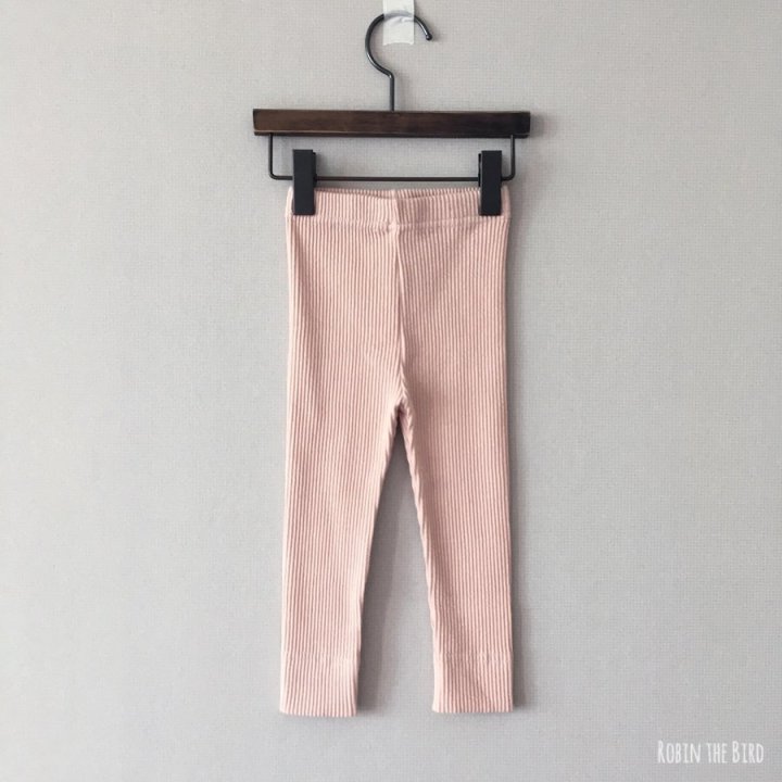 Saerobin - Korean Baby Fashion - #babyoutfit - Ribbed Leggings - 4