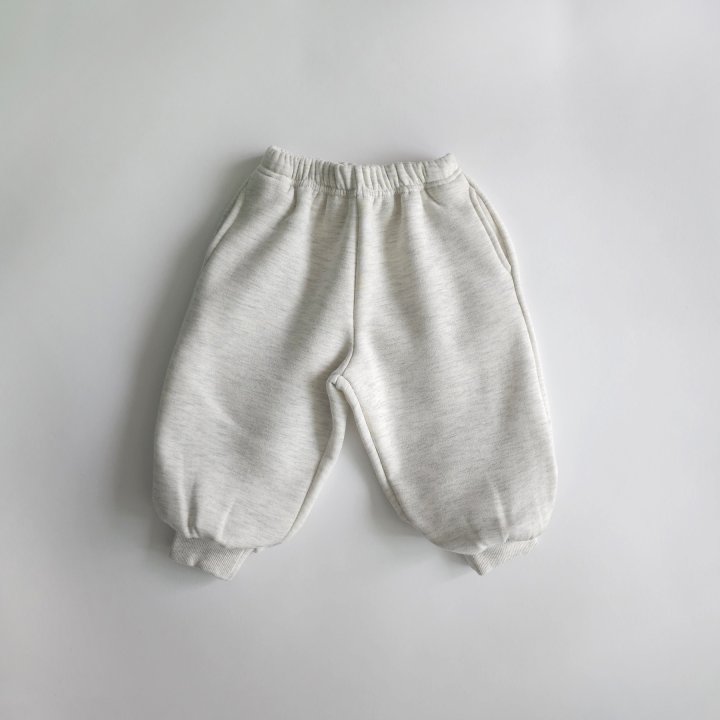 Saerobin - Korean Baby Fashion - #babywear - Fleece Jogger Pants - 3