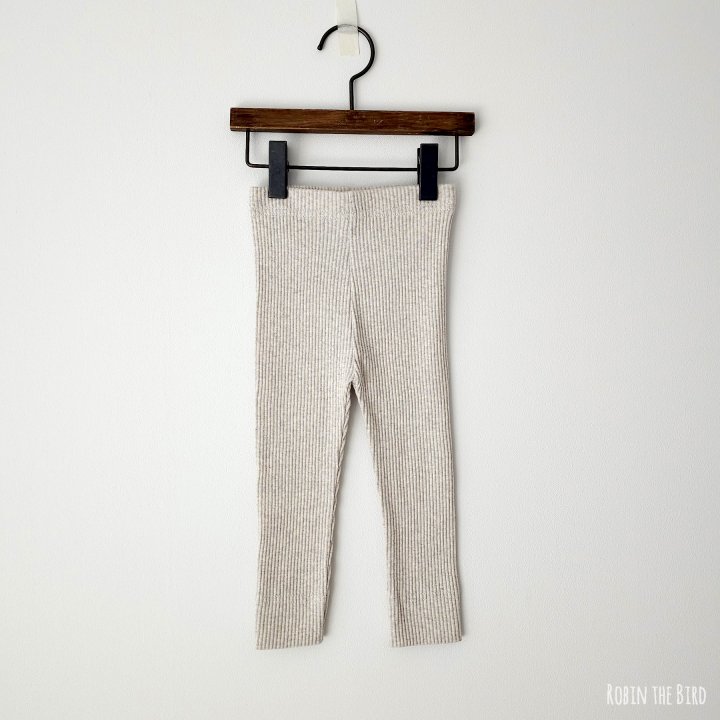 Saerobin - Korean Baby Fashion - #babywear - Ribbed Leggings - 5
