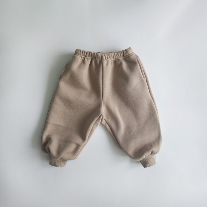 Saerobin - Korean Baby Fashion - #babywear - Fleece Jogger Pants - 4