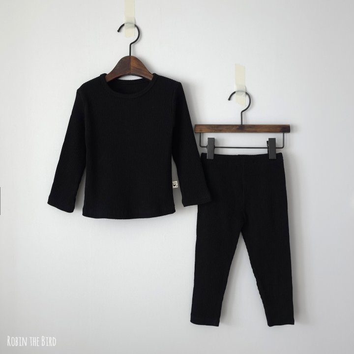 Saerobin - Korean Baby Fashion - #onlinebabyboutique - Ribbed Easywear - 7