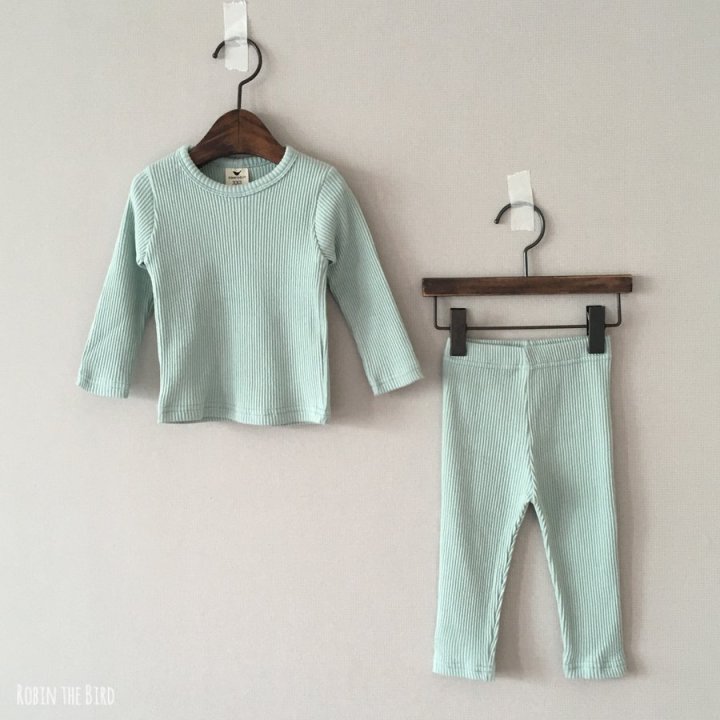 Saerobin - Korean Baby Fashion - #onlinebabyshop - Ribbed Easywear - 8