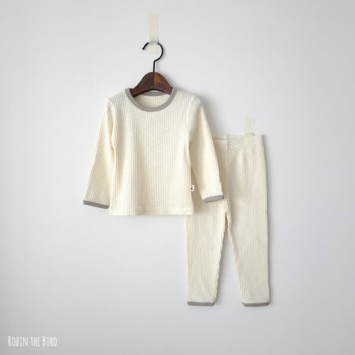 Saerobin - Korean Children Fashion - #kidzfashiontrend - Modal Ribbed Easywear - 5