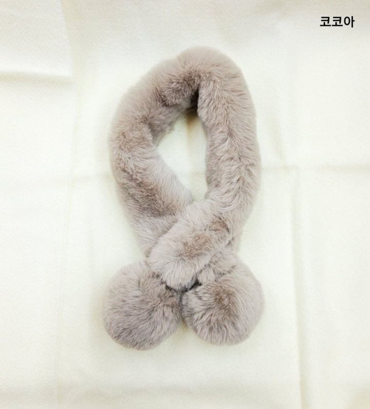 Shinseage Kids - Korean Children Fashion - #Kfashion4kids - Double Pom Ring Neck Warmer - 5
