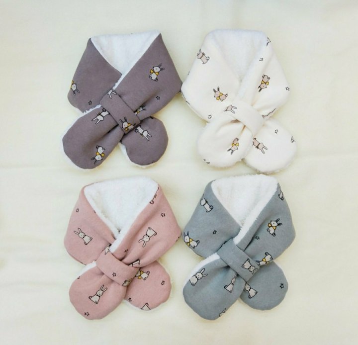 Shinseage Kids - Korean Children Fashion - #Kfashion4kids - Ribbon Bunny Neck Warmer