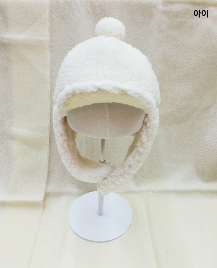 Shinseage Kids - Korean Children Fashion - #childofig - Long Ear Fleece Ball Hat - 5