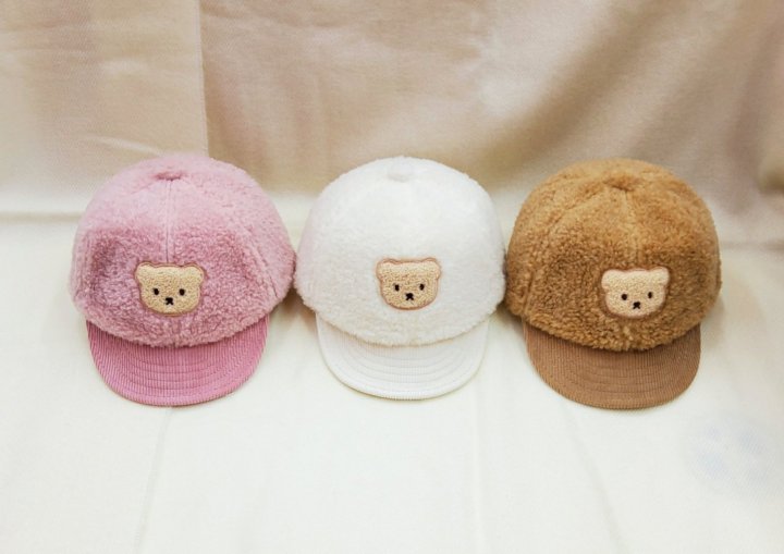 Shinseage Kids - Korean Children Fashion - #discoveringself - Teddy Corduroy Fleece Hat