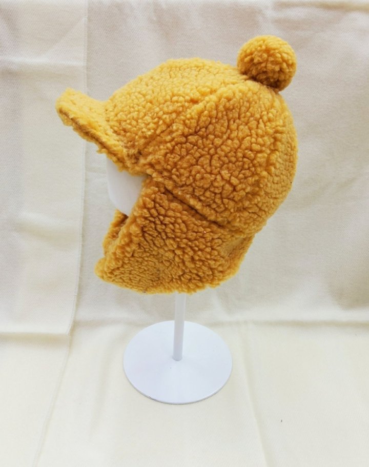Shinseage Kids - Korean Children Fashion - #discoveringself - Long Ear Fleece Ball Hat - 8