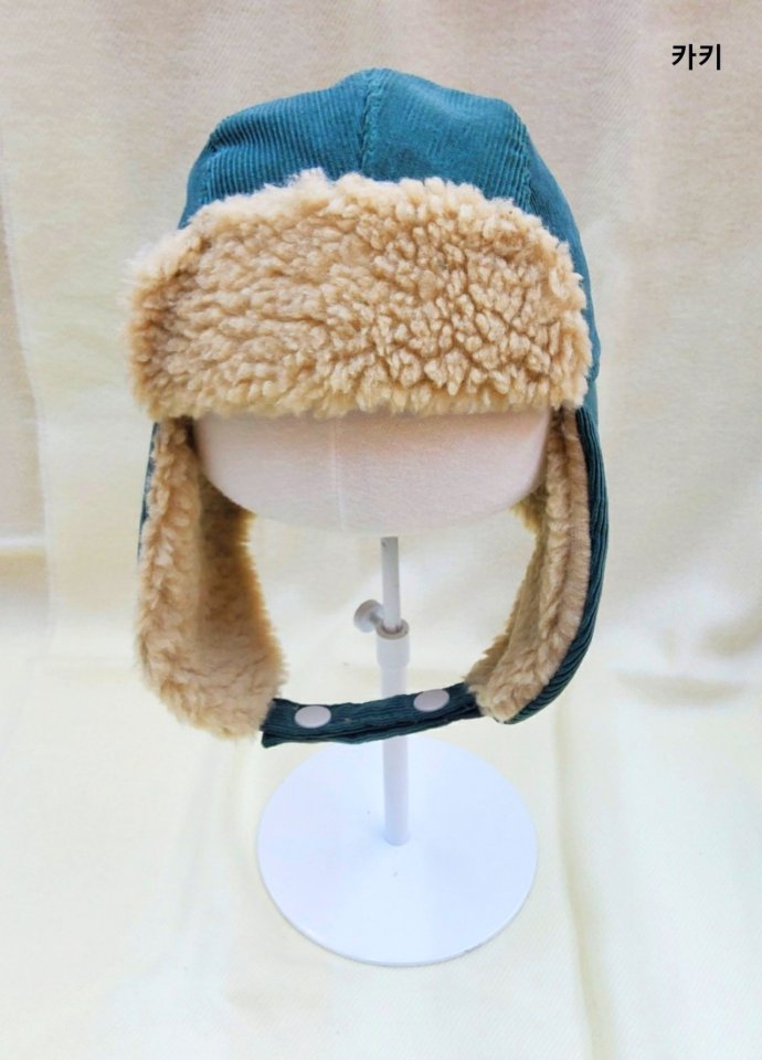 Shinseage Kids - Korean Children Fashion - #discoveringself - Junior Corduroy Fleece Earflap Hat - 5